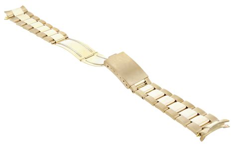 gold rolex oyster band for bumper watch